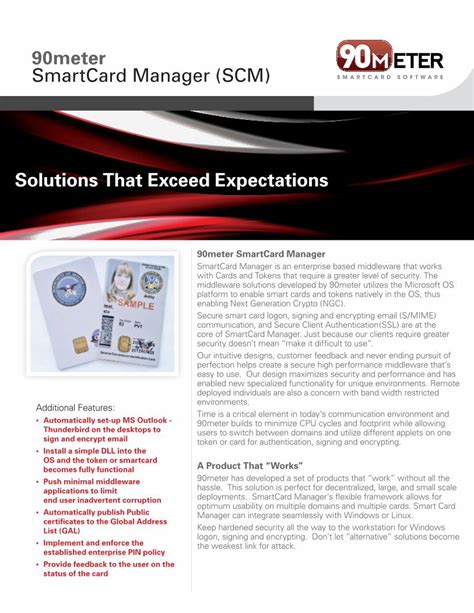 90meter smart card manager|90meter smartcard manager.